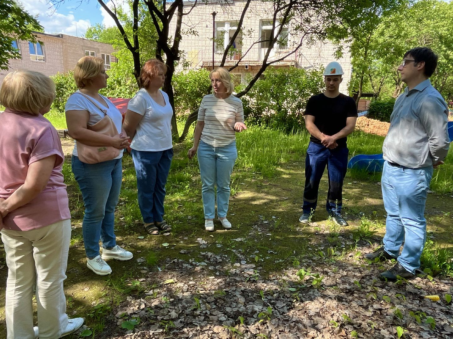 наро-фоминский городской округ, селятино, капитальный ремонт детского сада, благоустройство 2024,