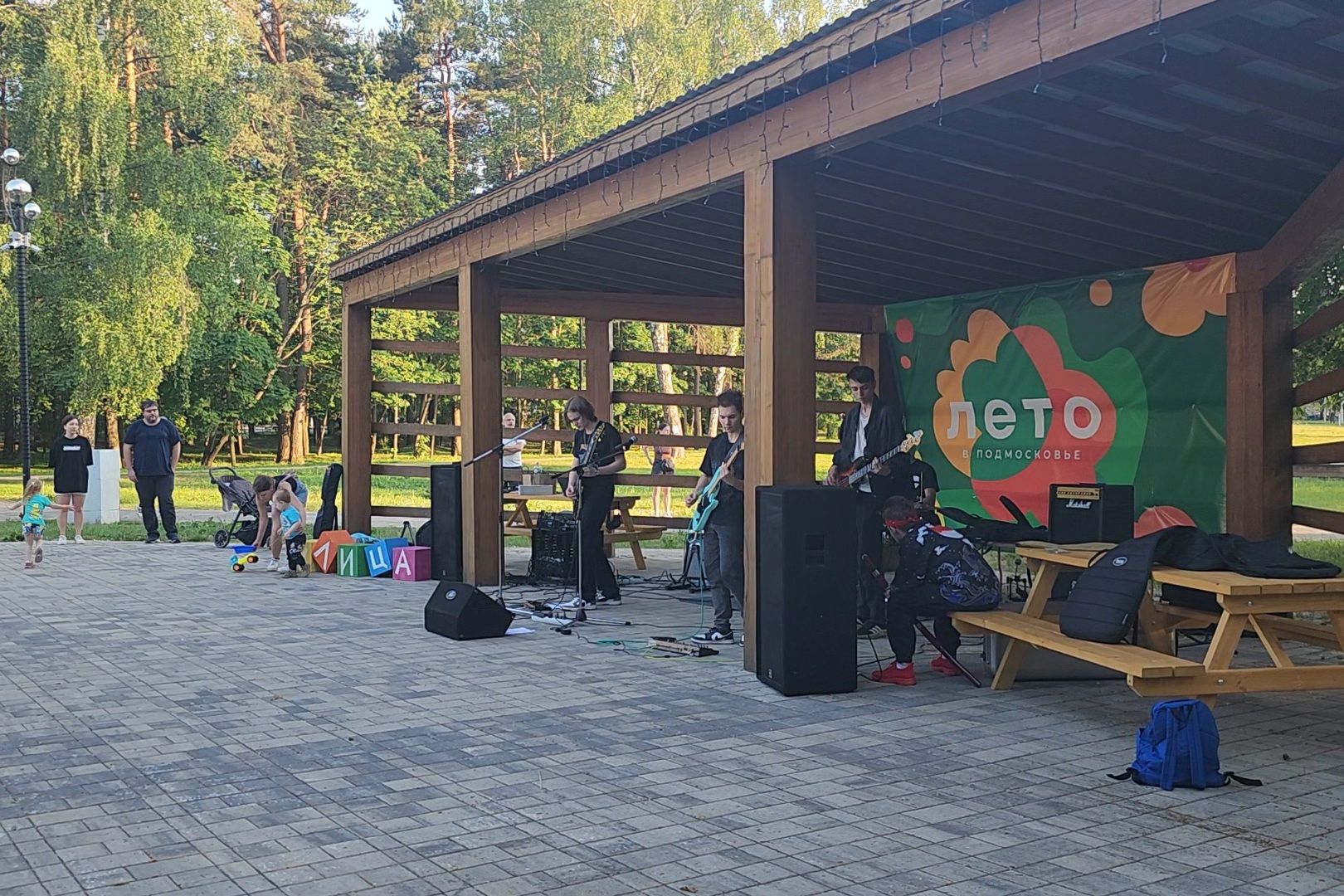 Дубна, Концерт, Набережная, Улица, Музыка,