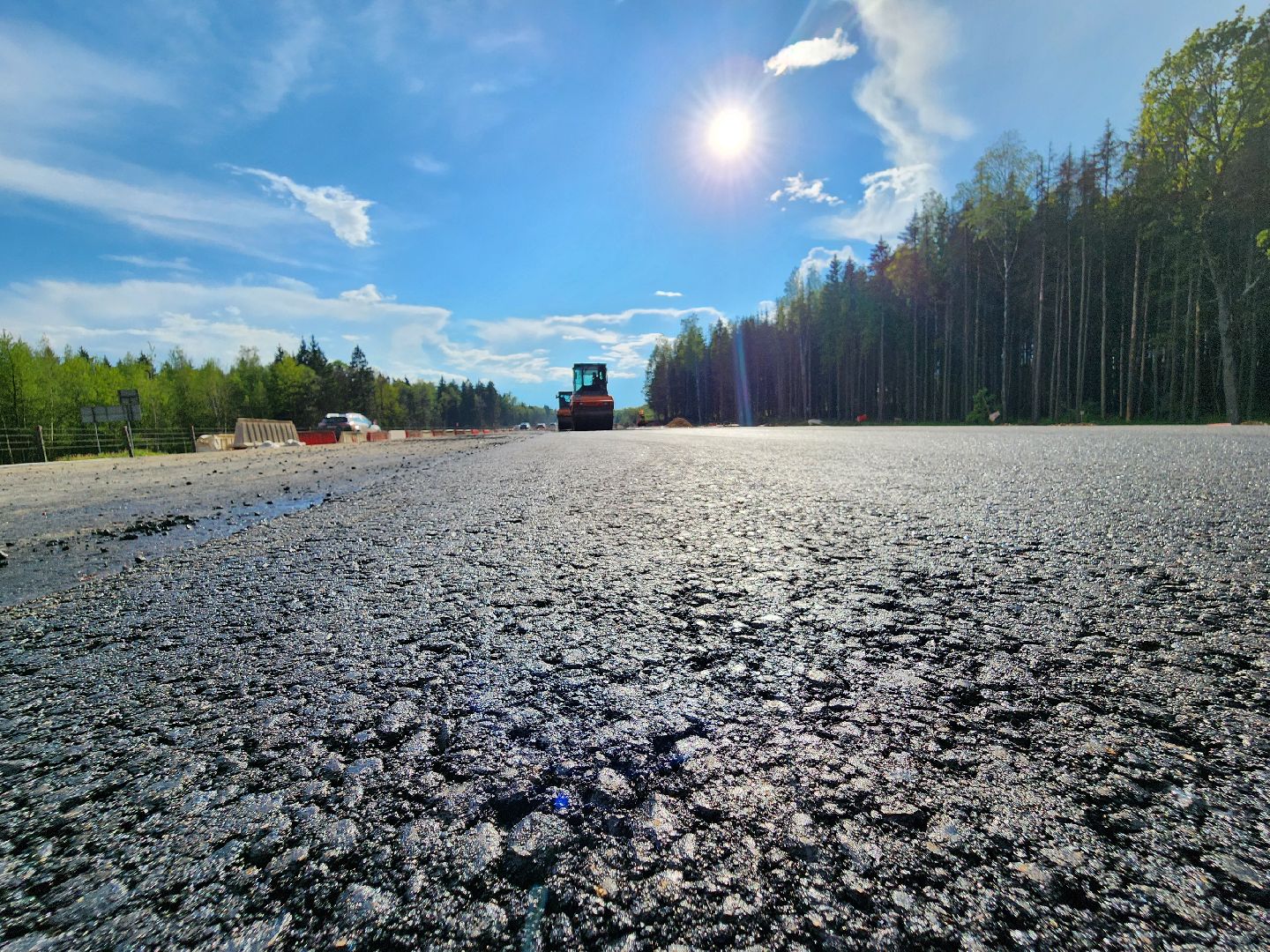 строительство, минское шоссе, строительство развязки, федеральная дорога, руза, дорохово, рузский городской округ,