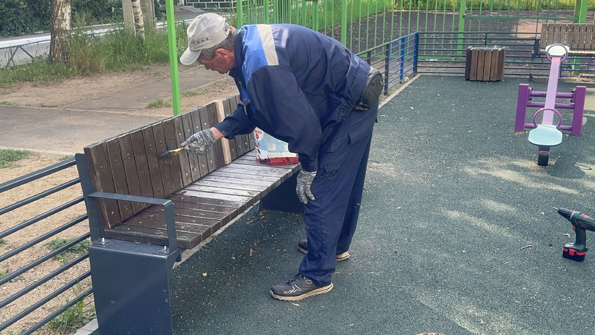 Солнечногорск, ремонт детских площадок, рабочие, Жители, Благоустройство,
