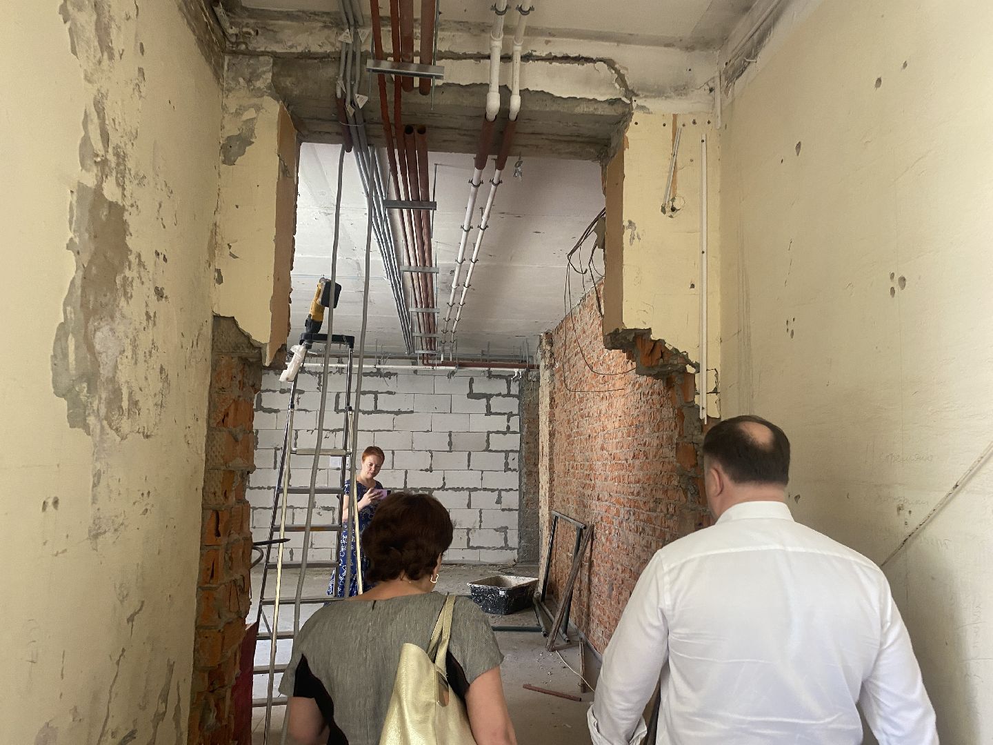 школа попова власиха, капитальный ремонт поповки, Власиха школа попова, кабинет радиотехники в поповке, точка роста поповка,