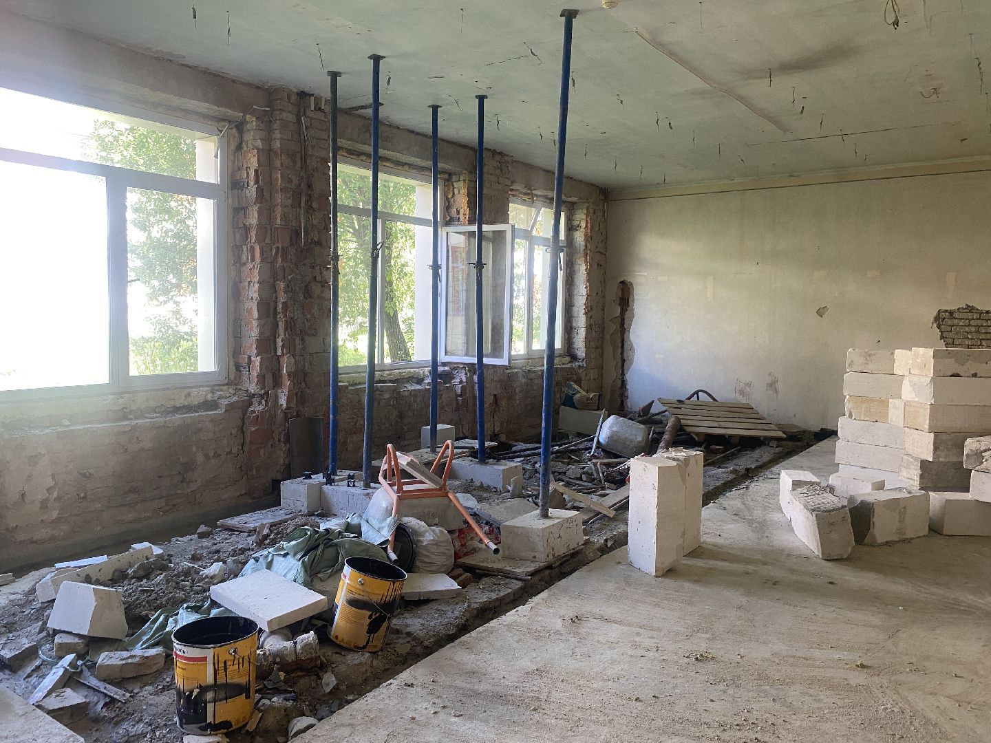 школа попова власиха, капитальный ремонт поповки, Власиха школа попова, кабинет радиотехники в поповке, точка роста поповка,