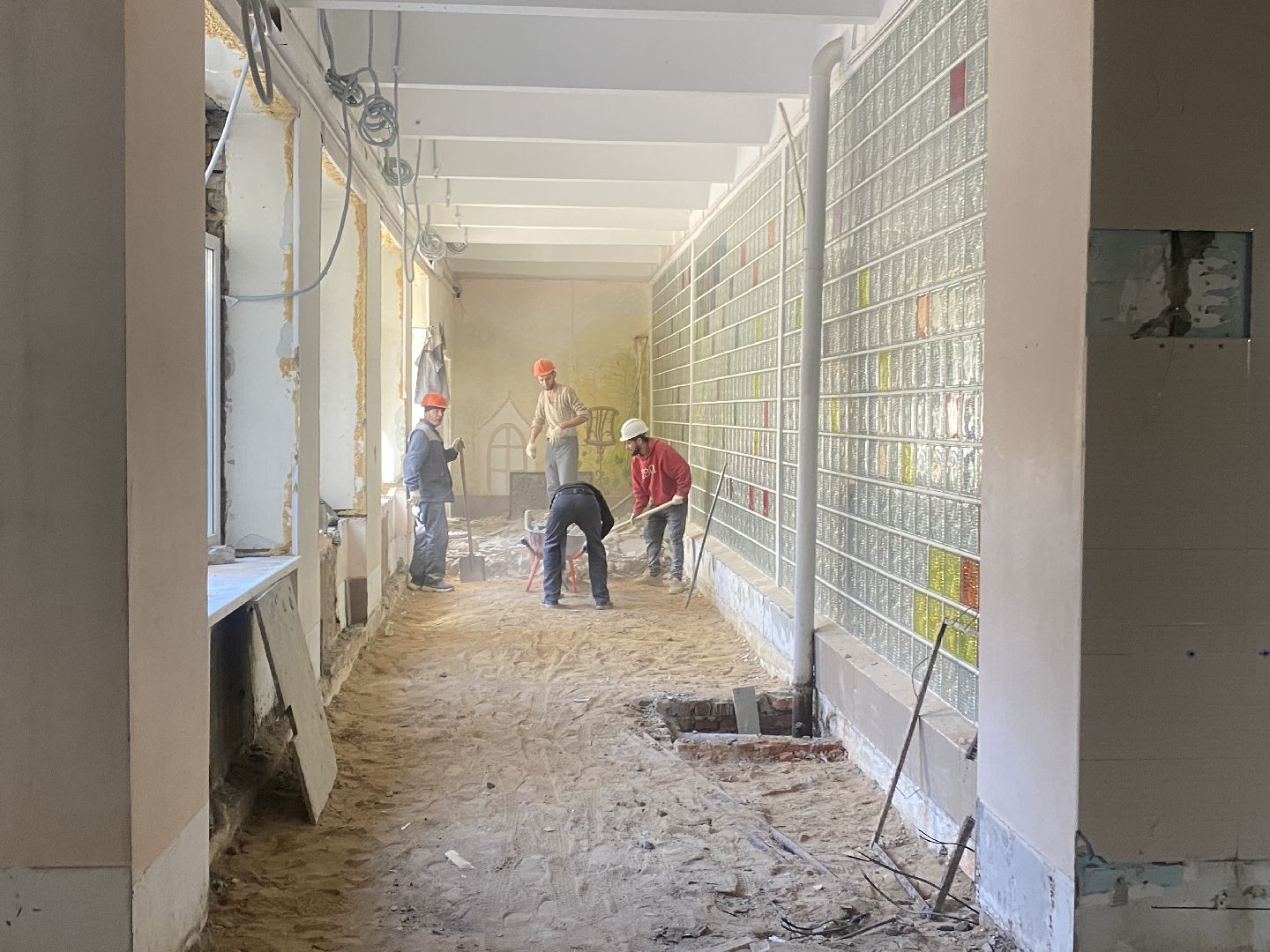 школа попова власиха, капитальный ремонт поповки, Власиха школа попова, кабинет радиотехники в поповке, точка роста поповка,