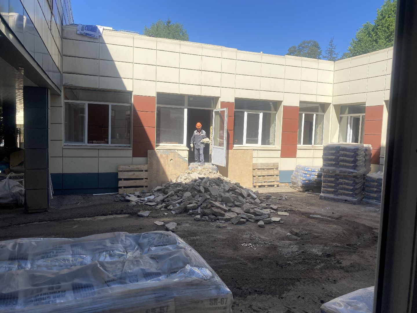 школа попова власиха, капитальный ремонт поповки, Власиха школа попова, кабинет радиотехники в поповке, точка роста поповка,