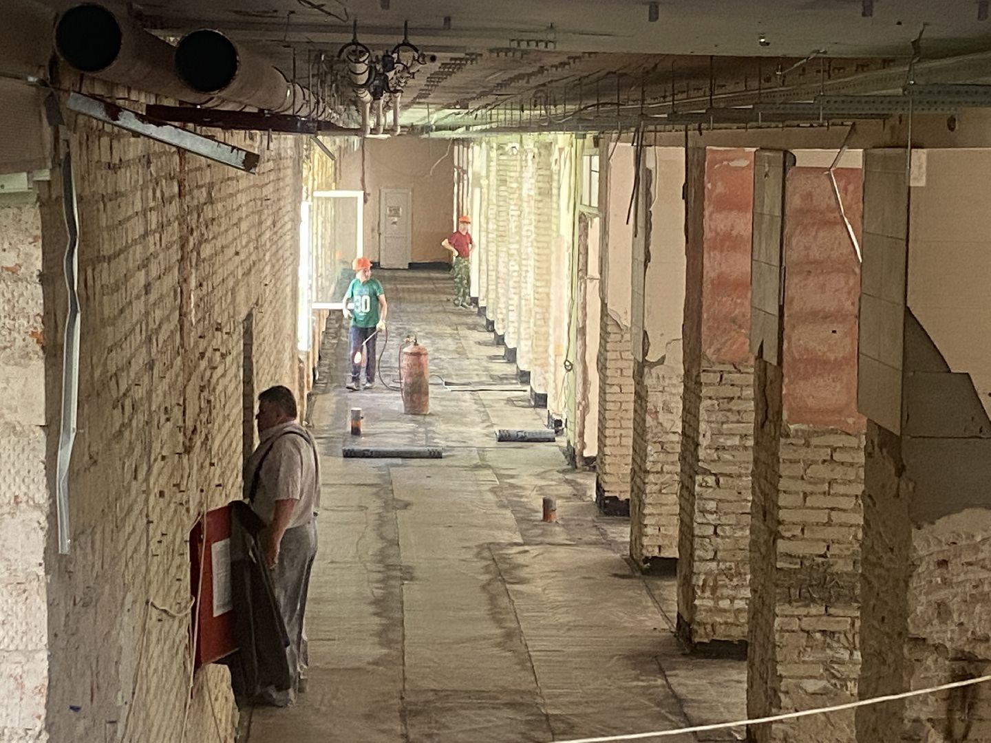 школа попова власиха, капитальный ремонт поповки, Власиха школа попова, кабинет радиотехники в поповке, точка роста поповка,