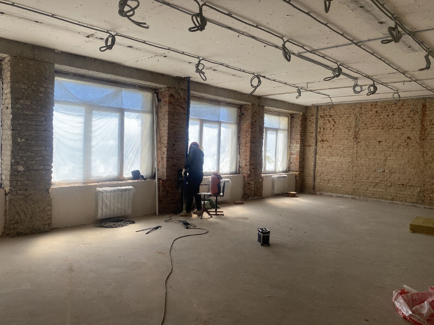 школа попова власиха, капитальный ремонт поповки, Власиха школа попова, кабинет радиотехники в поповке, точка роста поповка,