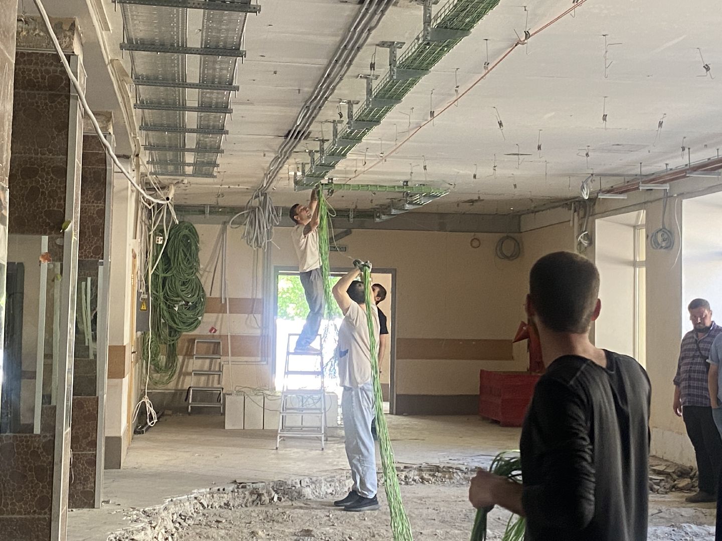 школа попова власиха, капитальный ремонт поповки, Власиха школа попова, кабинет радиотехники в поповке, точка роста поповка,