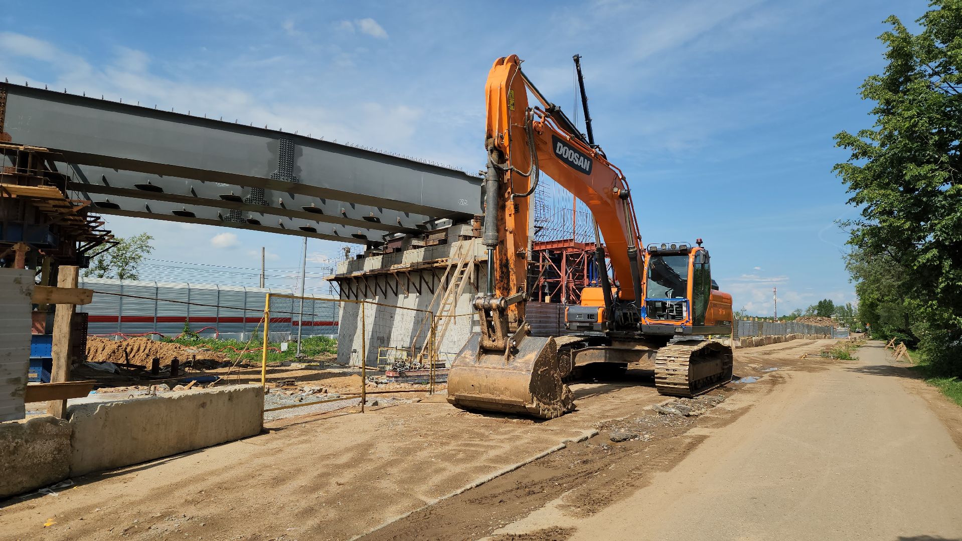 красногорск, опалиха, путепровод, мцд-2, стройка,