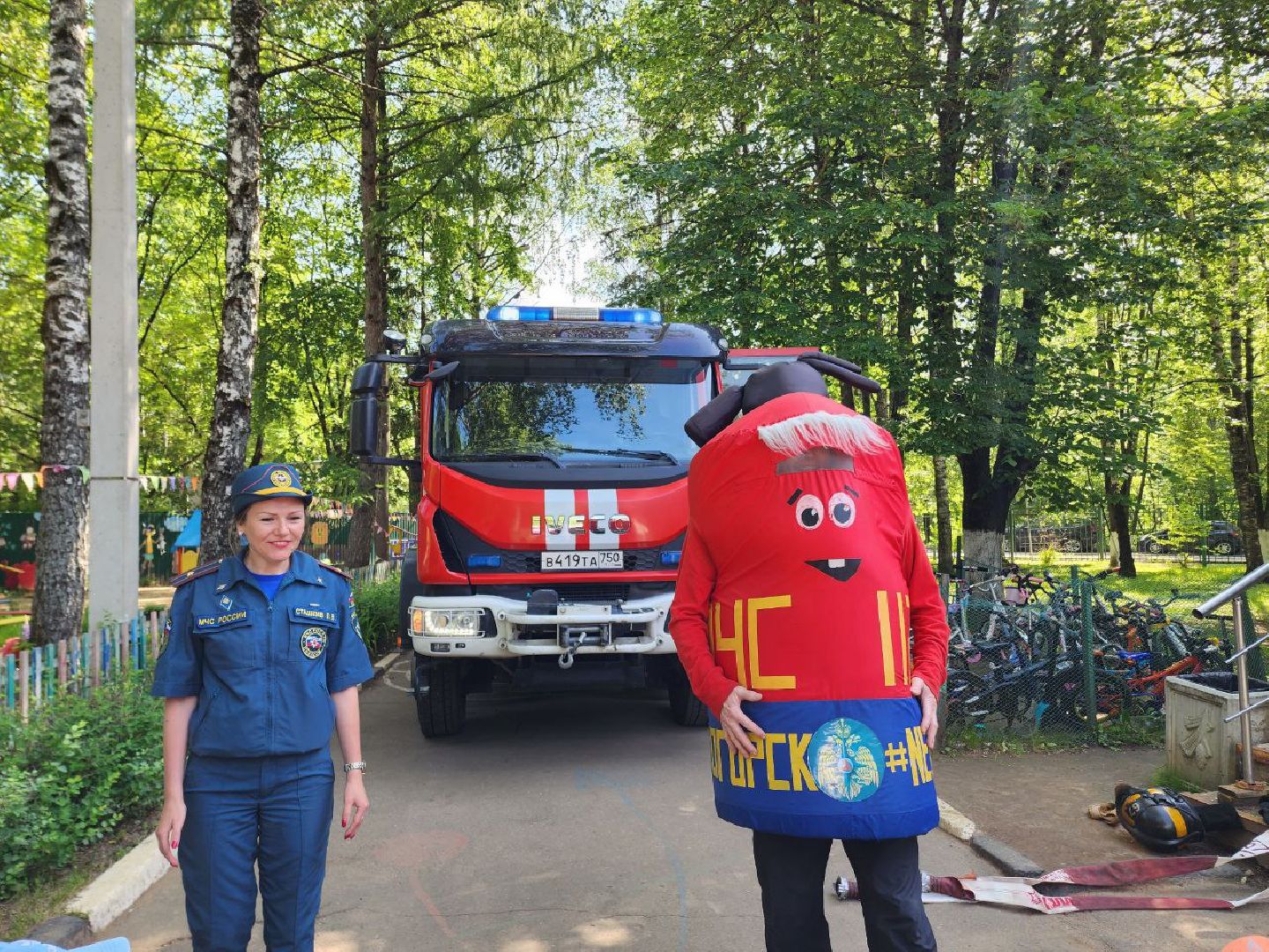 Солнечногорск, Детский сад, Эвакуация, тренировочная эвакуация, дети,