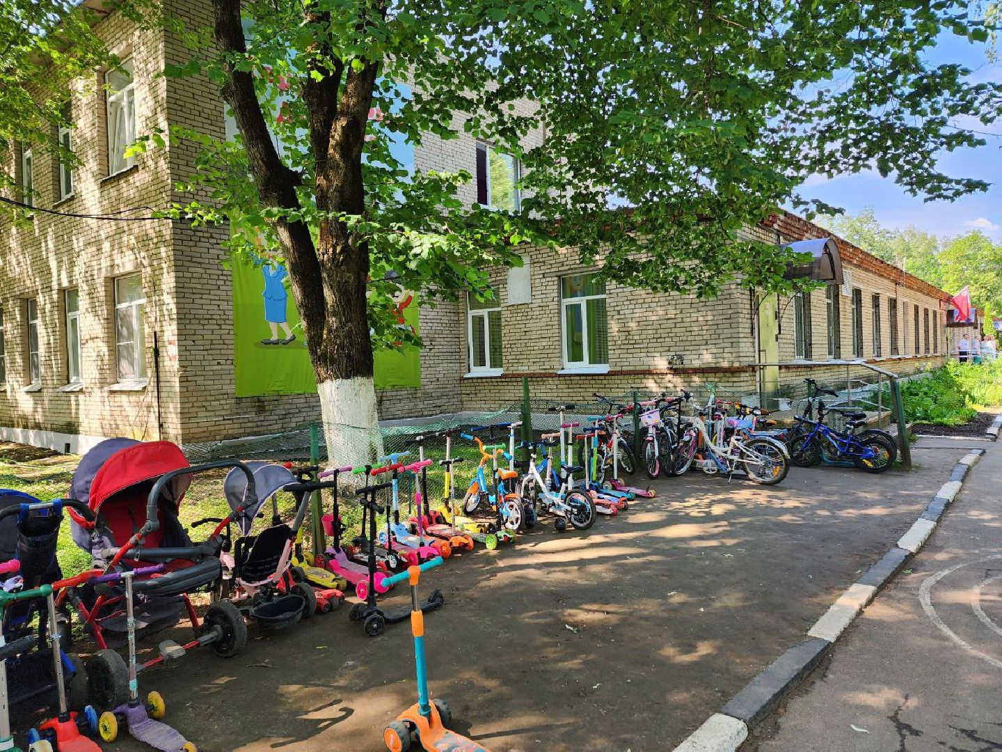 Солнечногорск, Детский сад, Эвакуация, тренировочная эвакуация, дети,