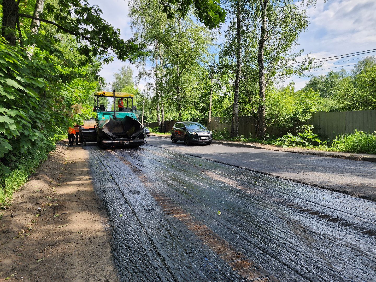 старая купавна, богородский городской округ, озеро бисерово, ремонт, дороги, строительство, ремонт дороги,