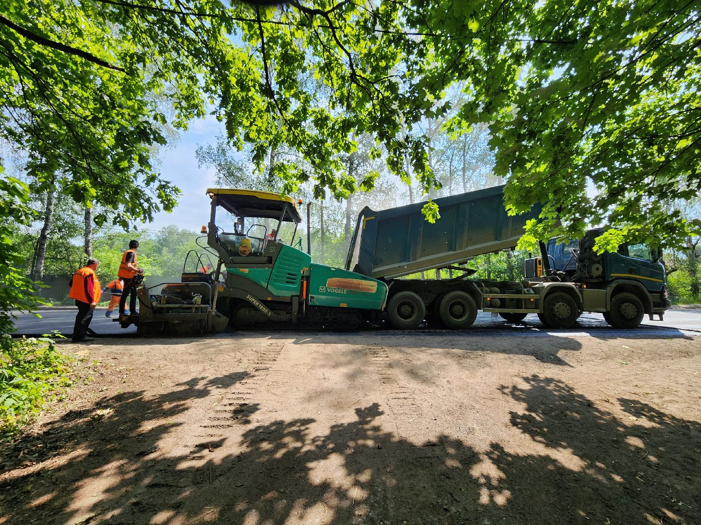 старая купавна, богородский городской округ, озеро бисерово, ремонт, дороги, строительство, ремонт дороги,