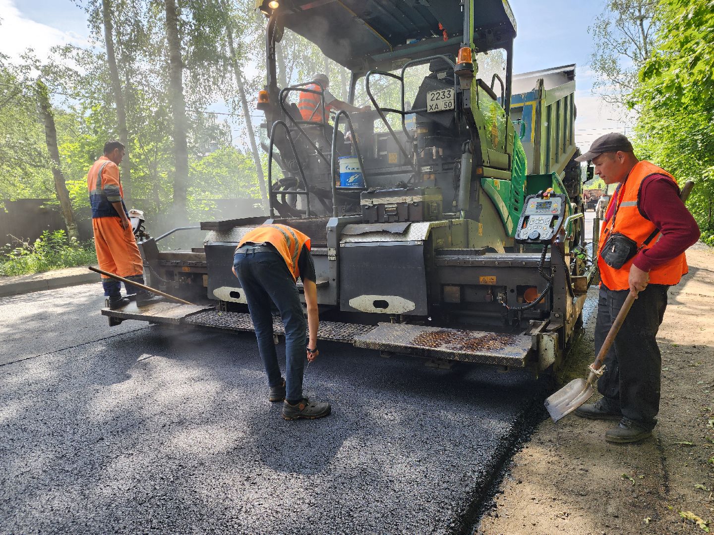 старая купавна, богородский городской округ, озеро бисерово, ремонт, дороги, строительство, ремонт дороги,