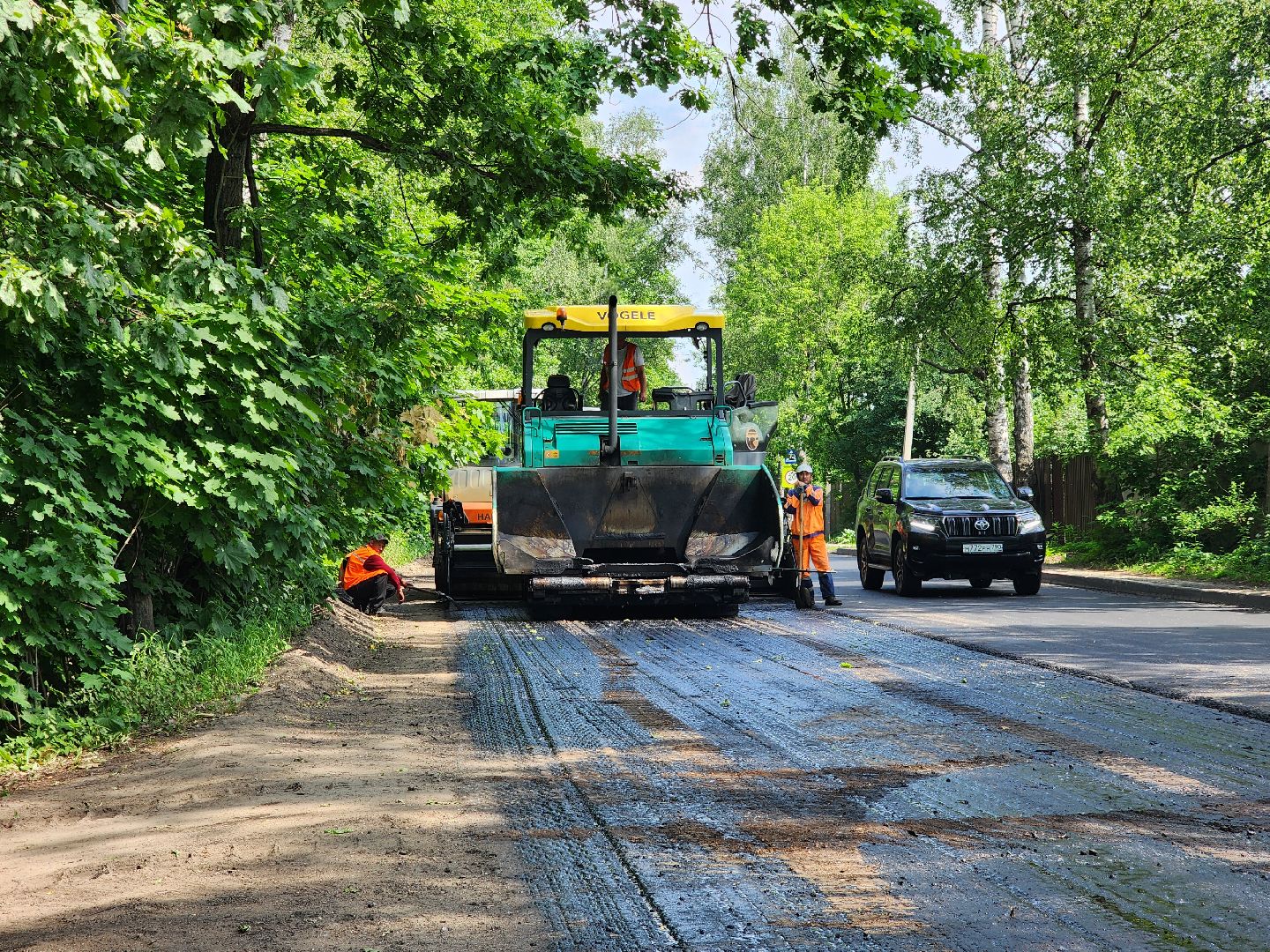 старая купавна, богородский городской округ, озеро бисерово, ремонт, дороги, строительство, ремонт дороги,