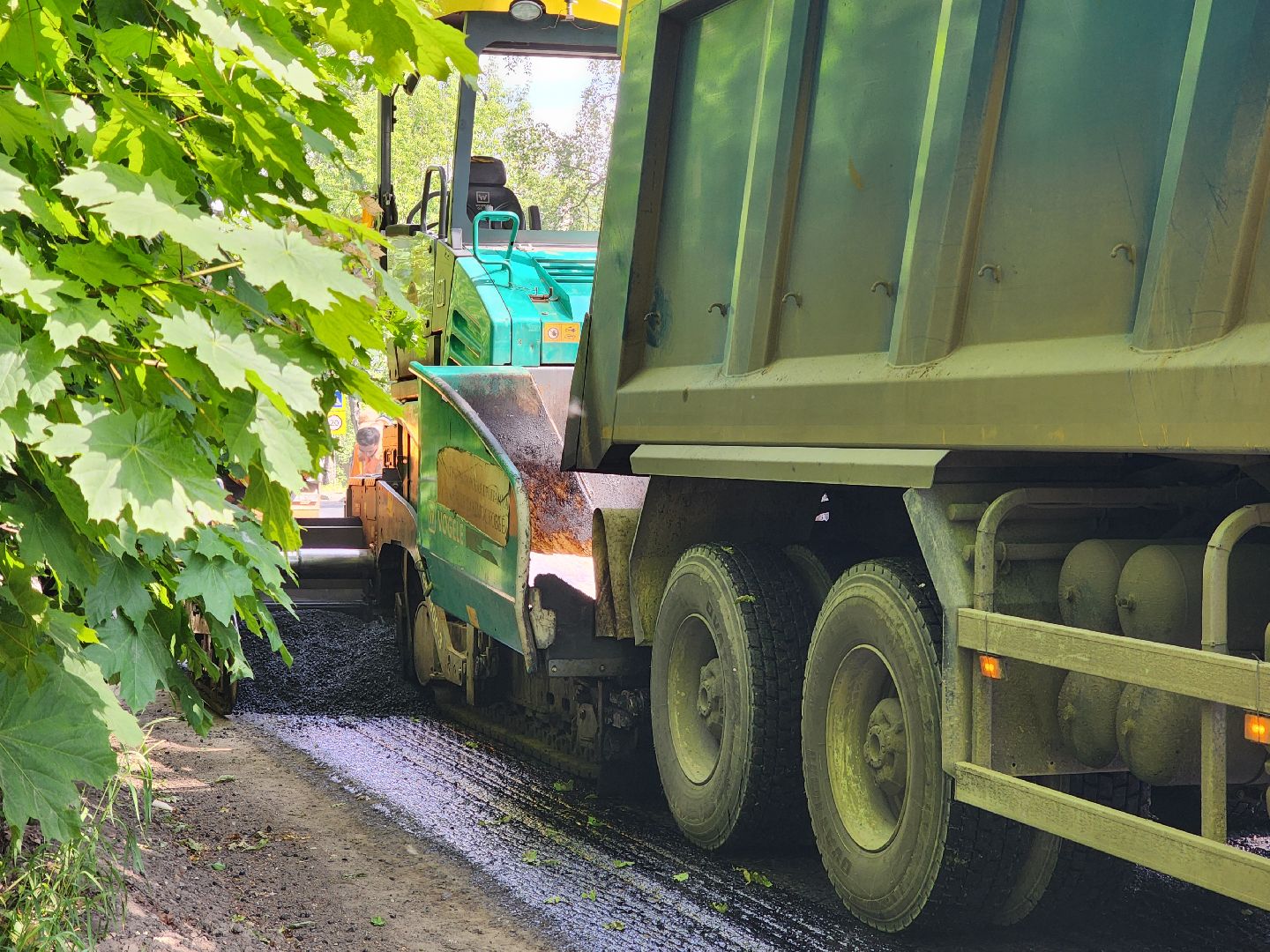 старая купавна, богородский городской округ, озеро бисерово, ремонт, дороги, строительство, ремонт дороги,