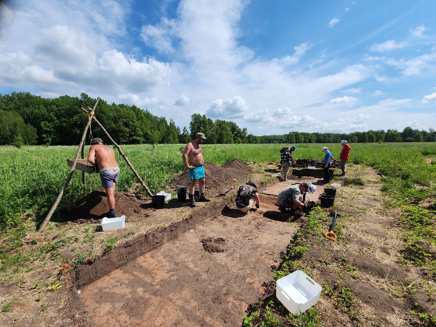 серпухов, подмосковье, зиброво, археологи, археологические находки,