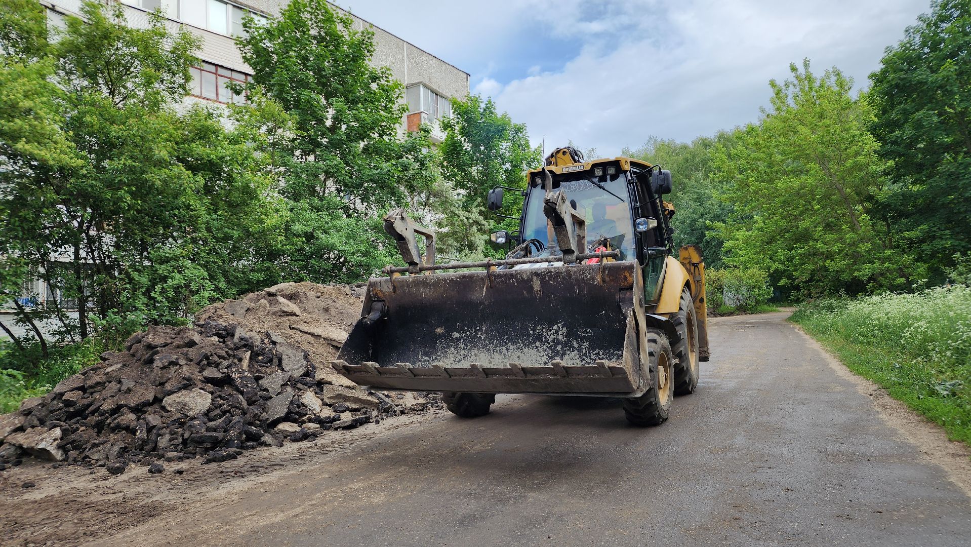 благоустойство, дворовая территория, Лосино-Петровский,
