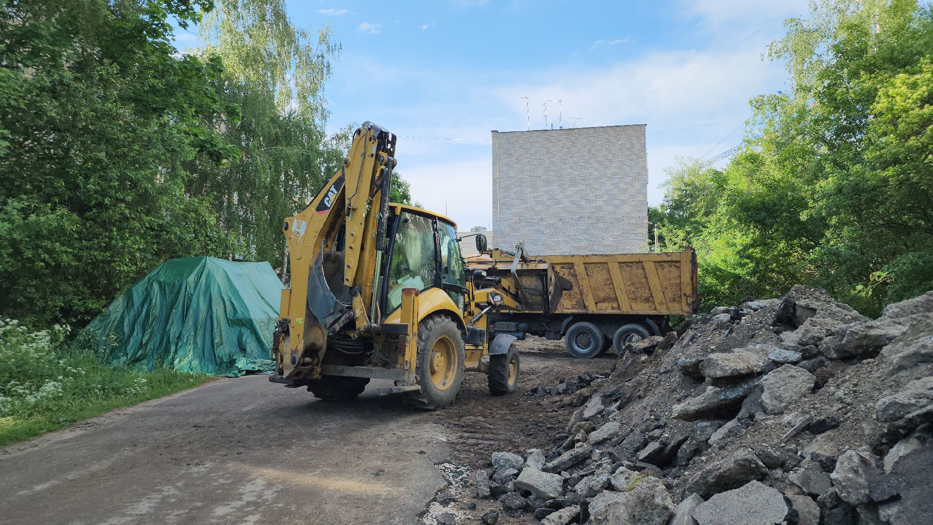 благоустойство, дворовая территория, Лосино-Петровский,