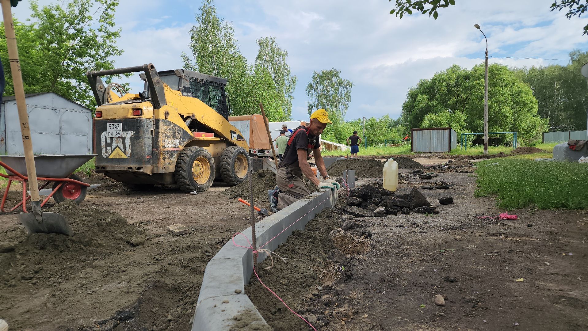 благоустойство, дворовая территория, Лосино-Петровский,