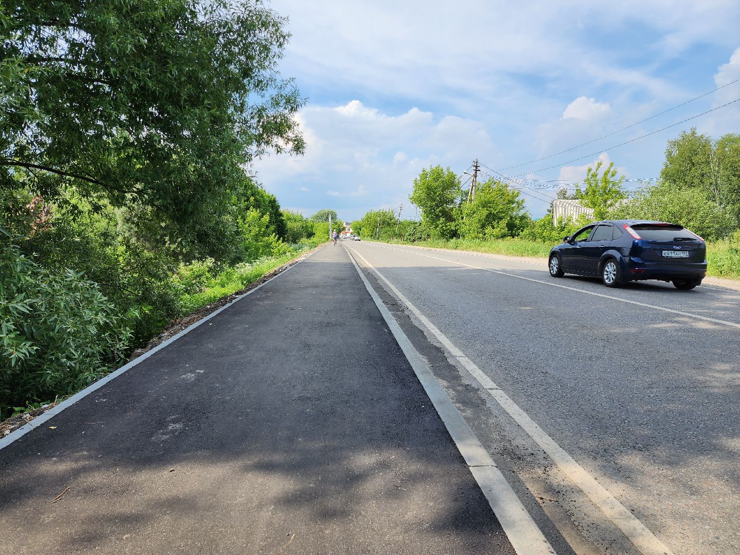 раменское, дороги, тротуар в селе Малышево,