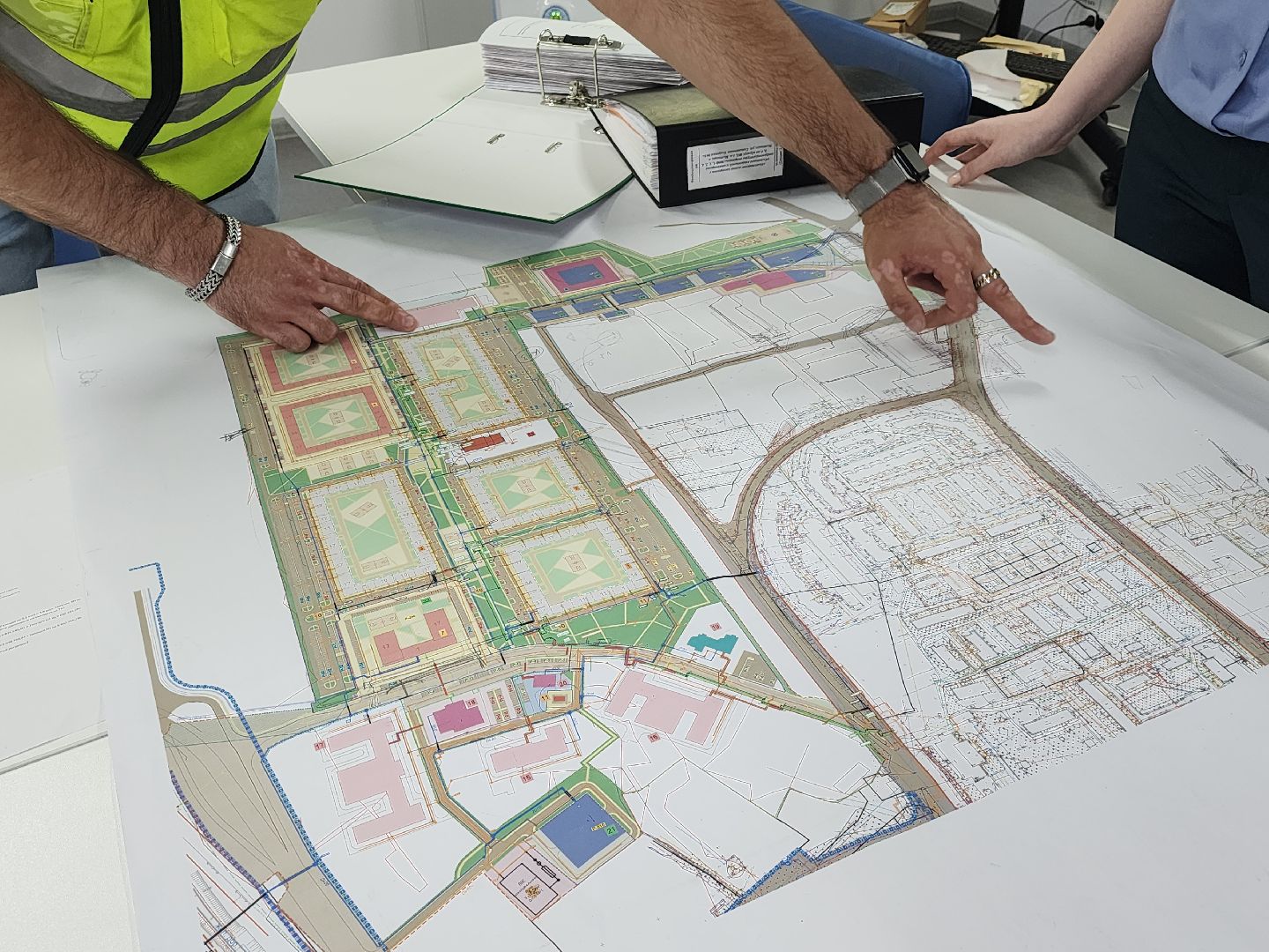 Стоительство школы,