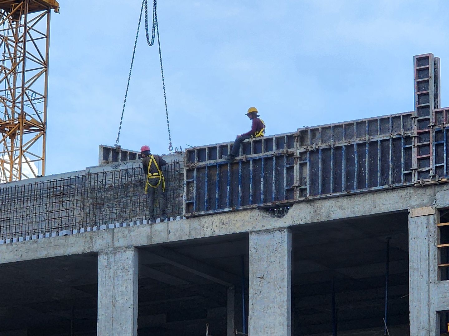 Стоительство школы,