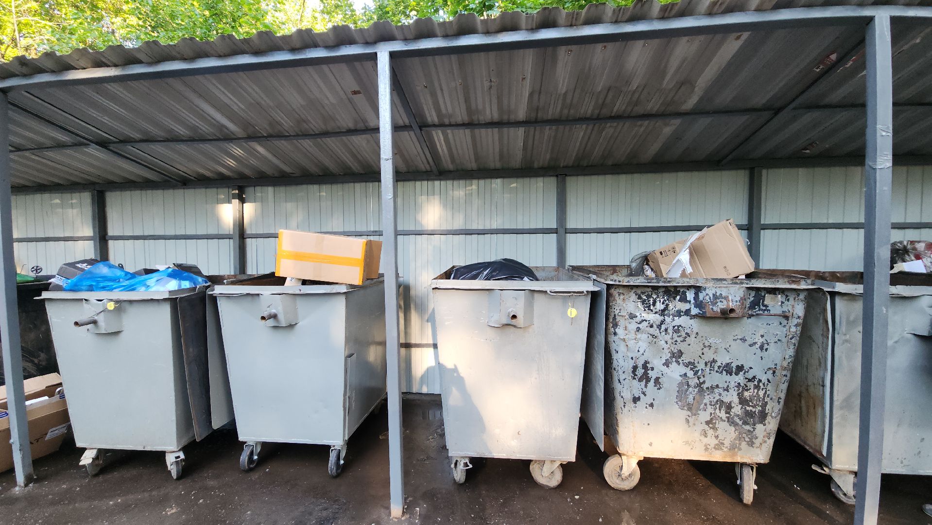 пушкино, контейнерная площадка, ремонт, жкх,