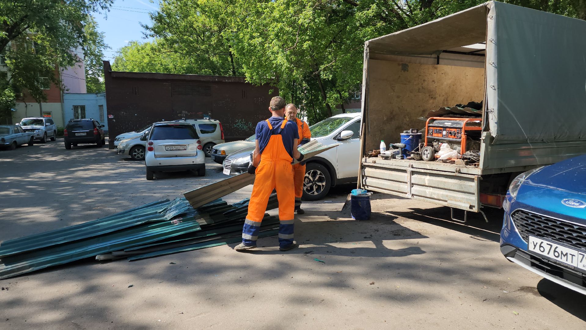 пушкино, контейнерная площадка, ремонт, жкх,