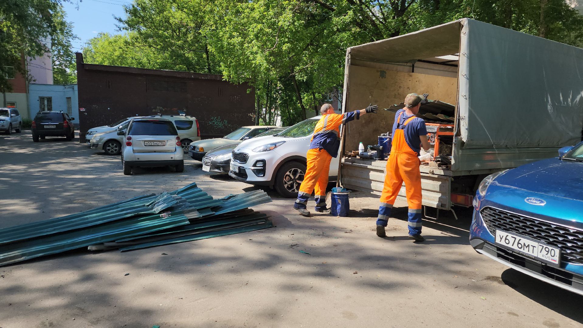 пушкино, контейнерная площадка, ремонт, жкх,