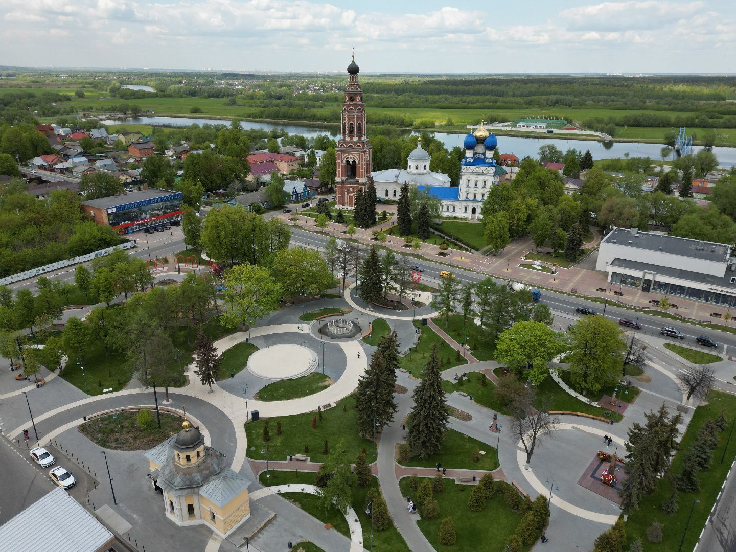 видео с коптера,