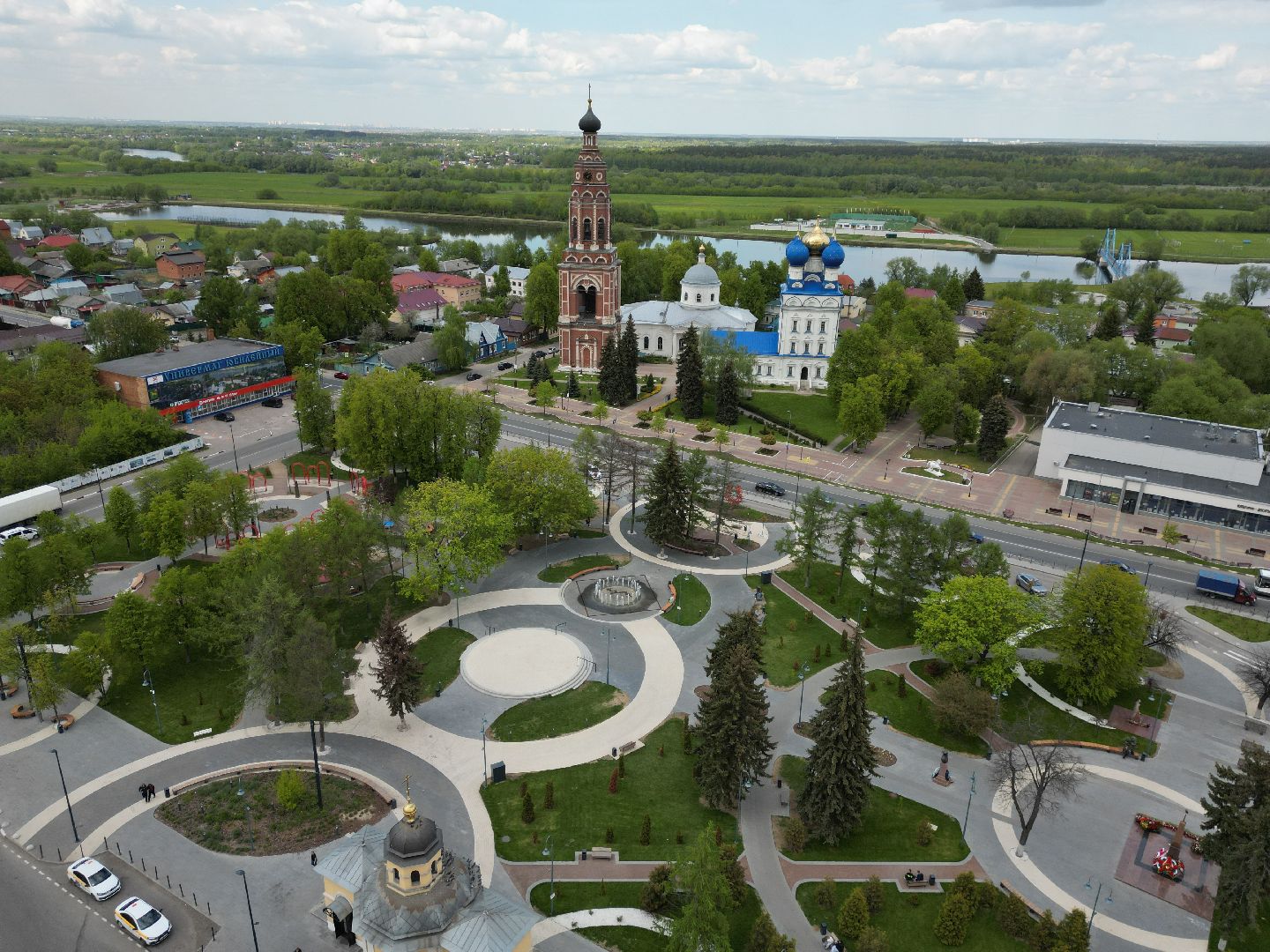 видео с коптера,