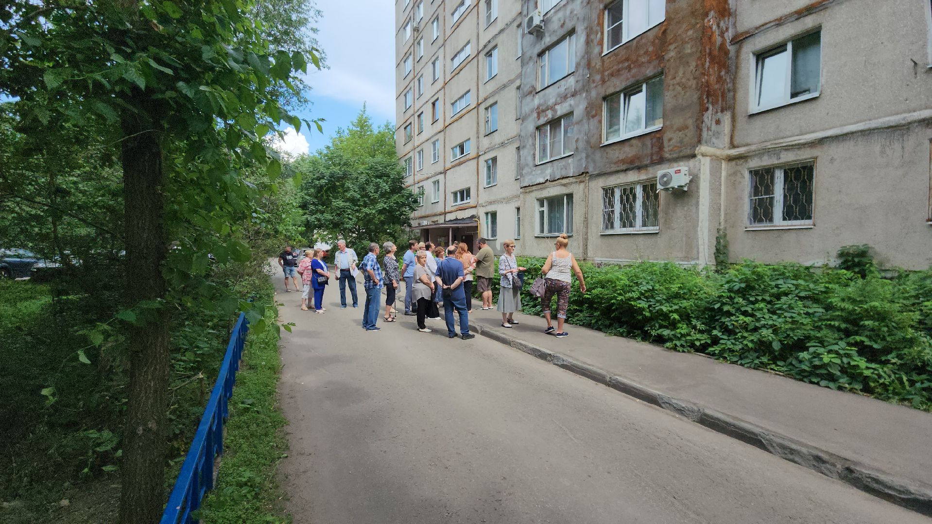 заместитель главы городского округа, алла дунаевич, ул Нижегородская, обходы, пешие обходы, дворовые территории,