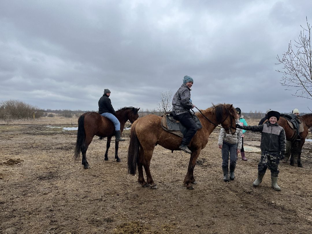 Шаховская, лошади, кони, стрельба из лука