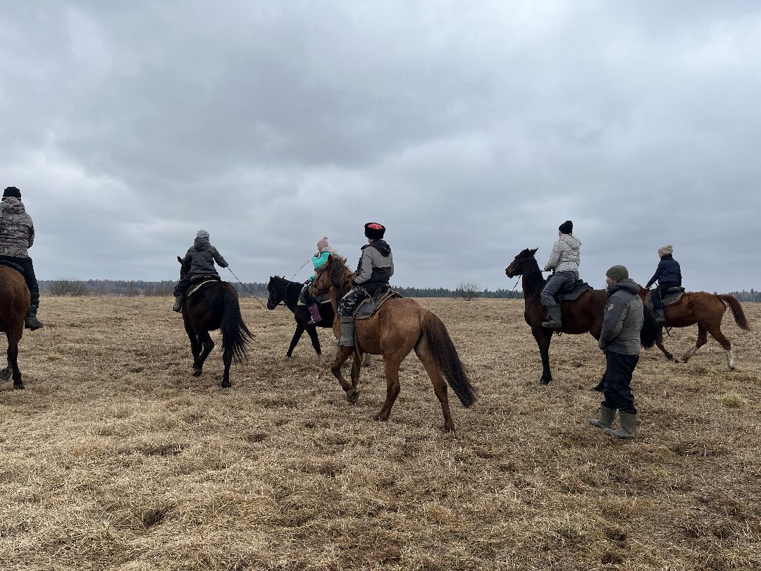 Шаховская, лошади, кони, стрельба из лука