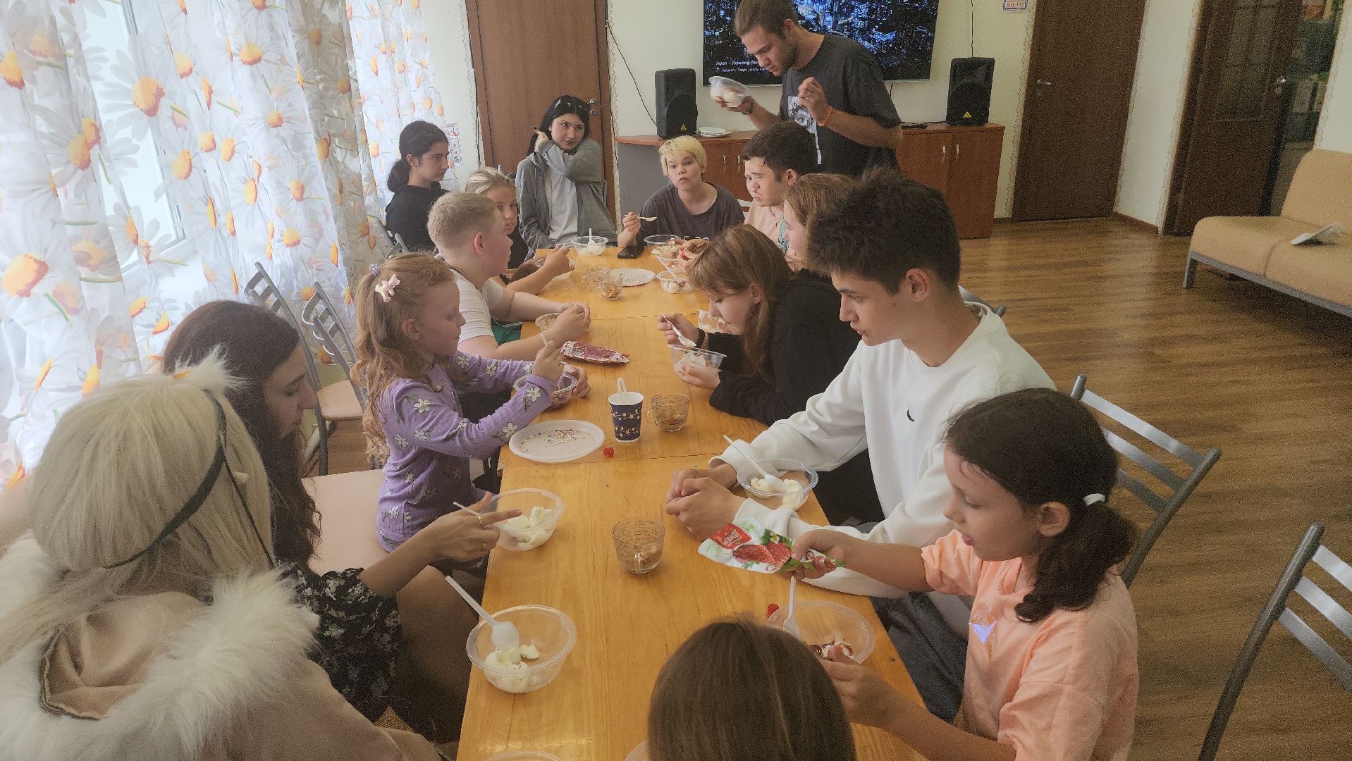 керва, шатура, культурная шатура, всемирный день мороженного, дети, праздник,