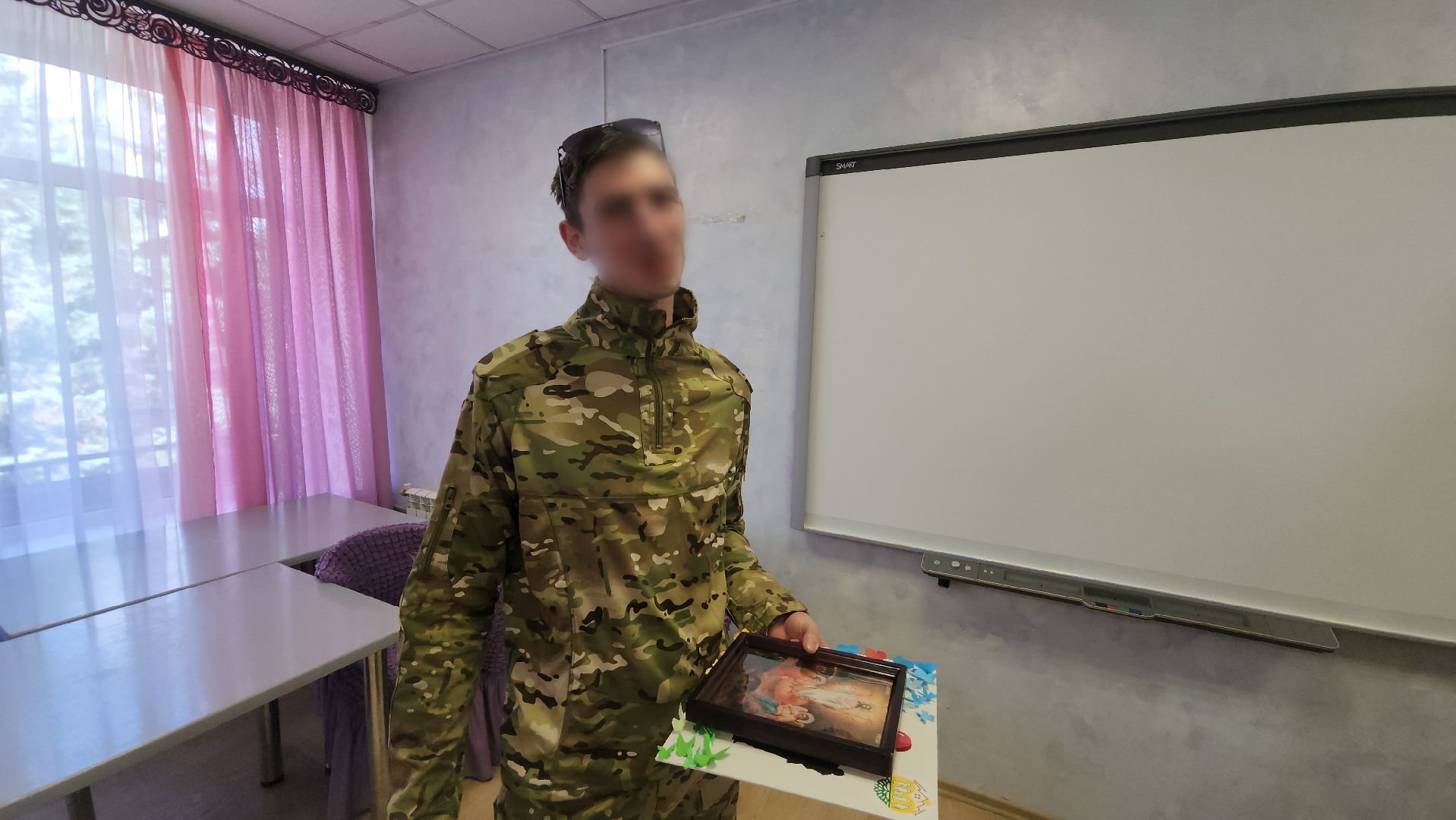 ивантеевка, дети инвалиды, взрослые, бойцы сво, встреча, подарки бойцам,