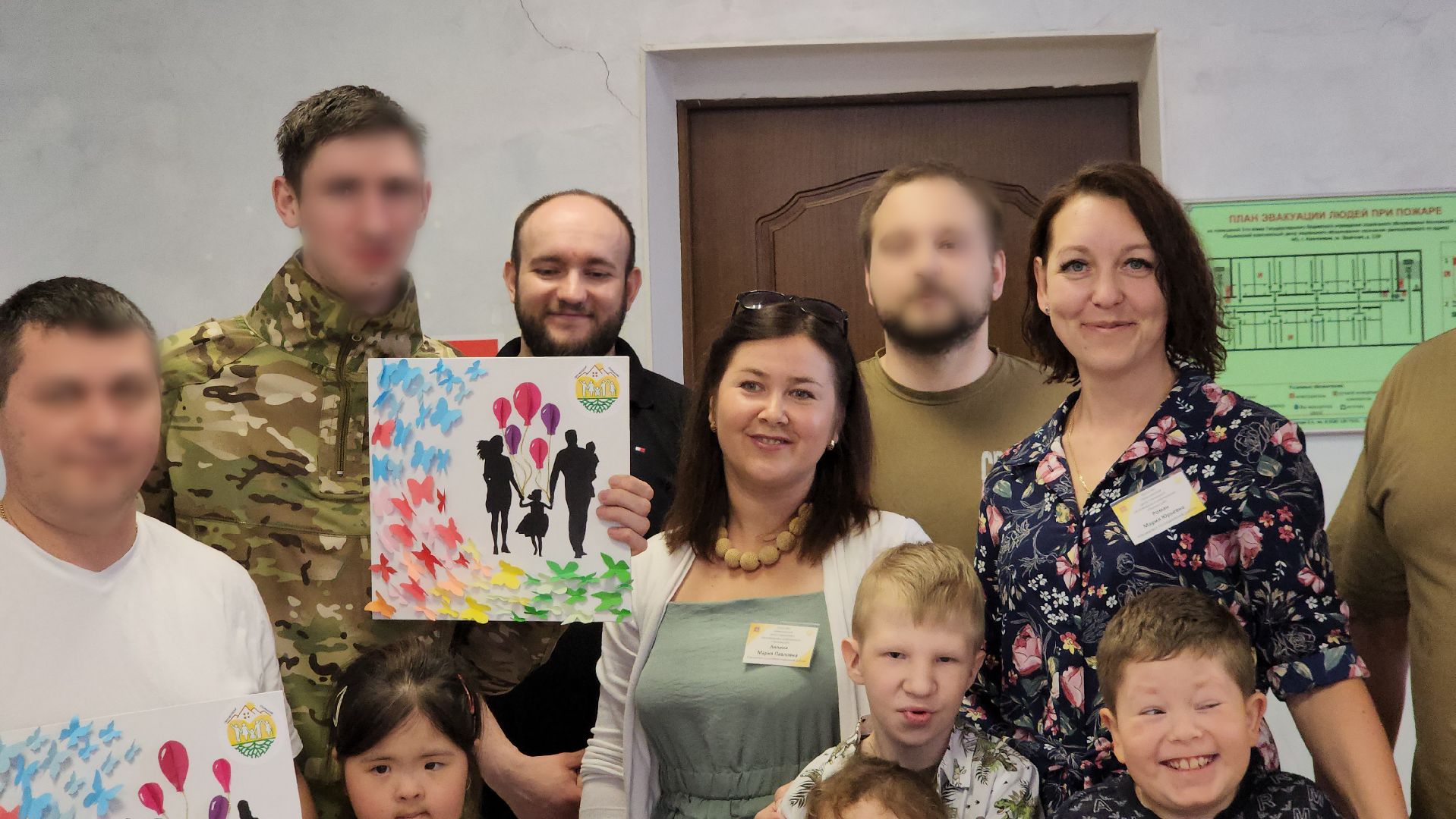 ивантеевка, дети инвалиды, взрослые, бойцы сво, встреча, подарки бойцам,