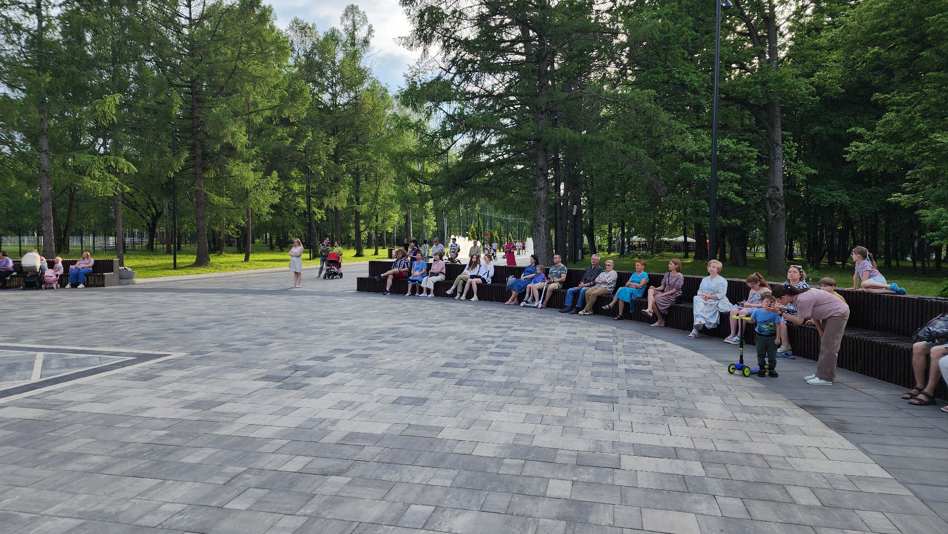ступино, парк имени островского, лето в подмосковье,