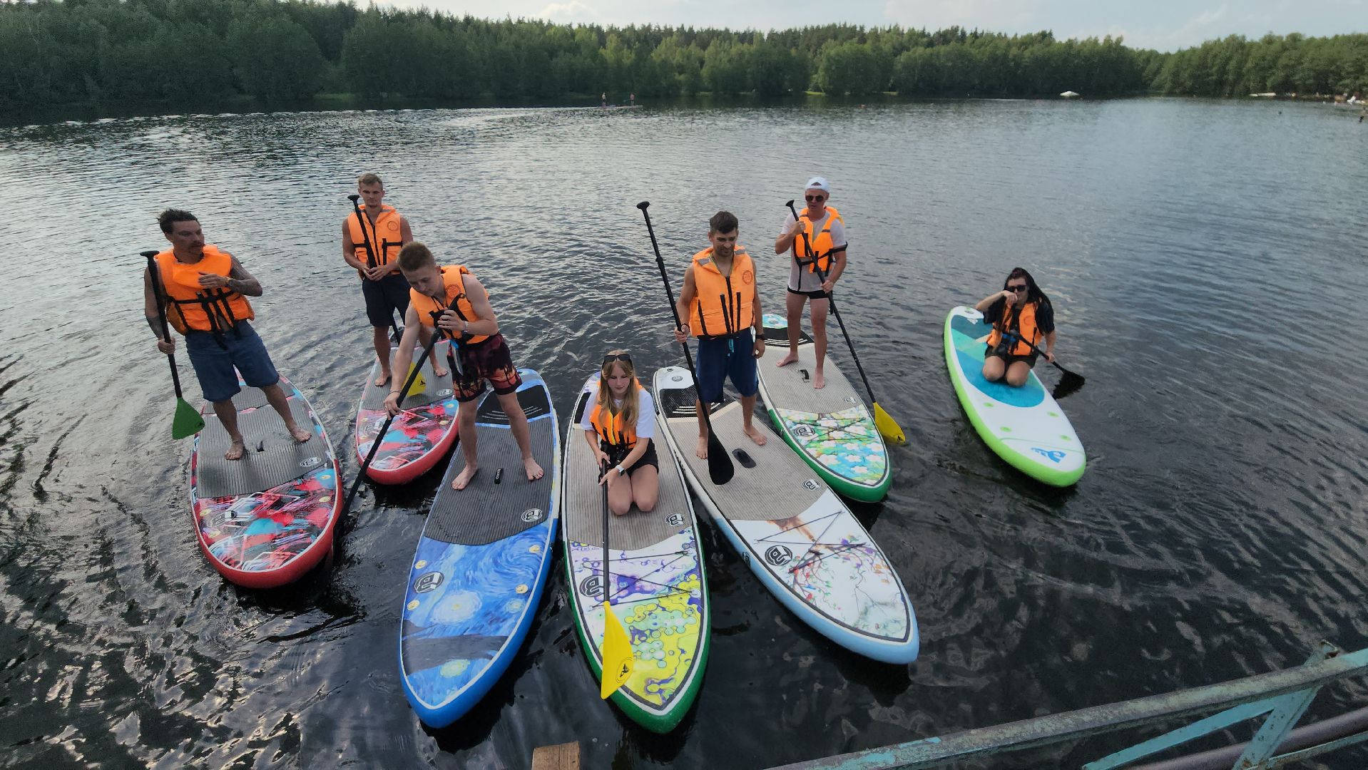 егорьевск, любляна, пляж, зона отдыха, сап, серф, сапсерф, открытие,