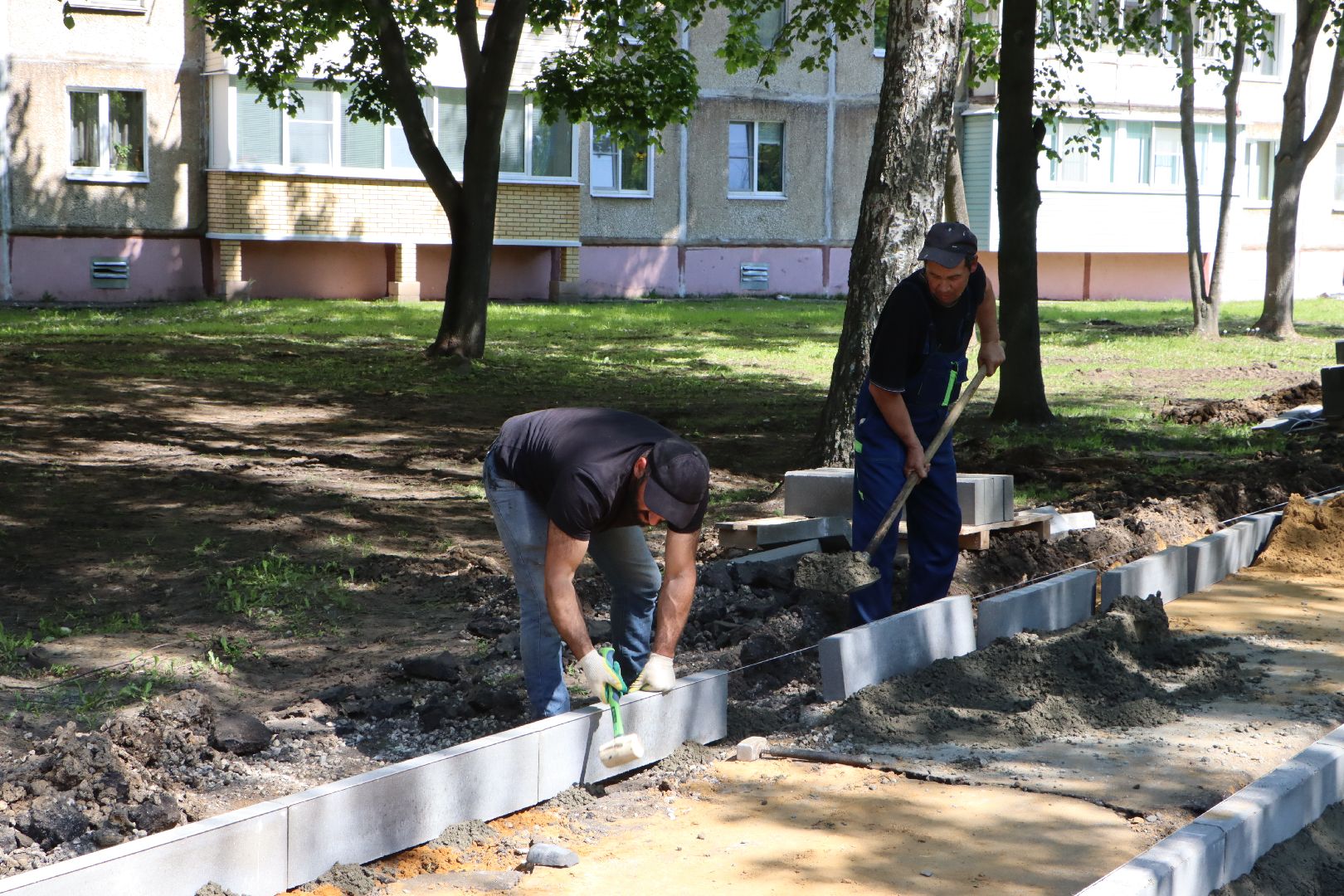Серебряные Пруды, комплексное благоустройство дворов, национальный проект жилье и городская среда,