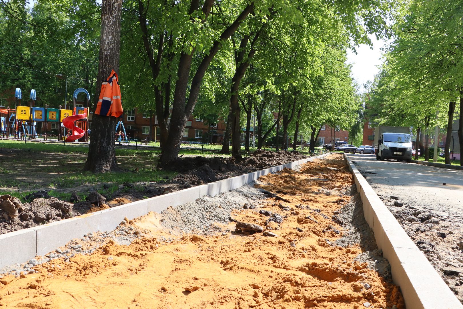 Серебряные Пруды, комплексное благоустройство дворов, национальный проект жилье и городская среда,