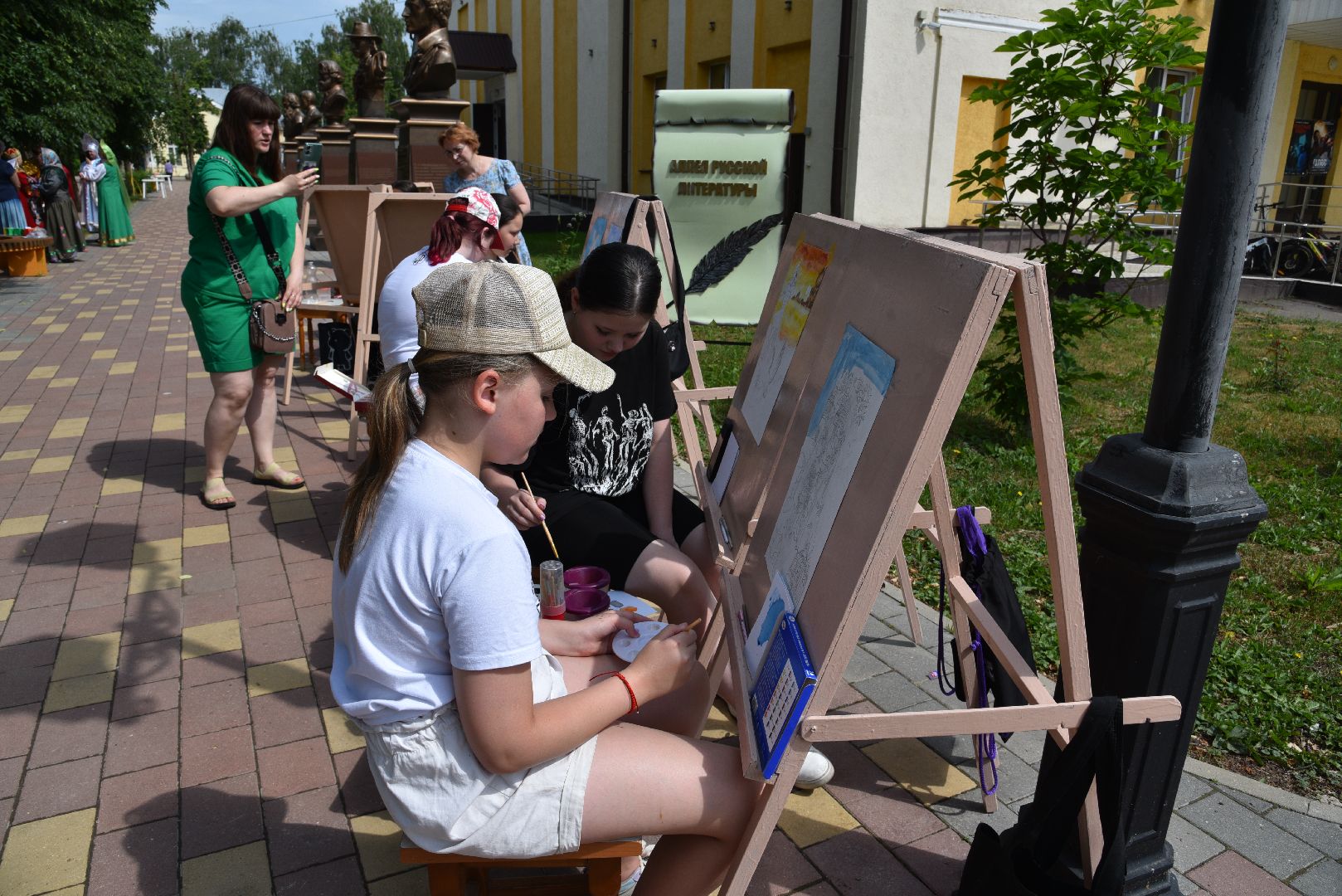 лотошино, лотошинский цдк, 225 лет пушкину, библиотека, дети,