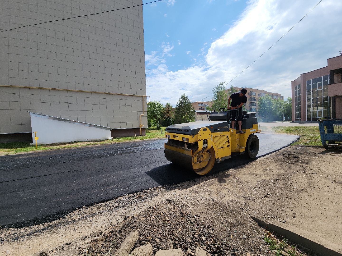 ямочный ремонт, большие карты, руза, рузский городской округ, дорожные службы, дорожные работы, подмосковье,