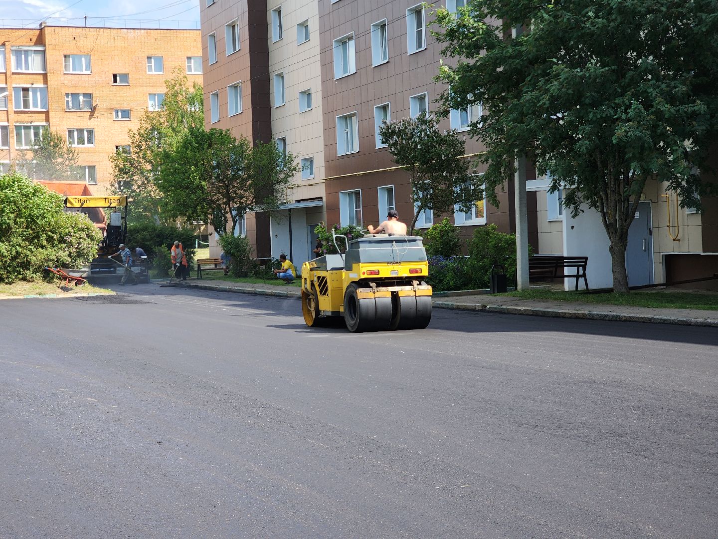 ямочный ремонт, большие карты, руза, рузский городской округ, дорожные службы, дорожные работы, подмосковье,