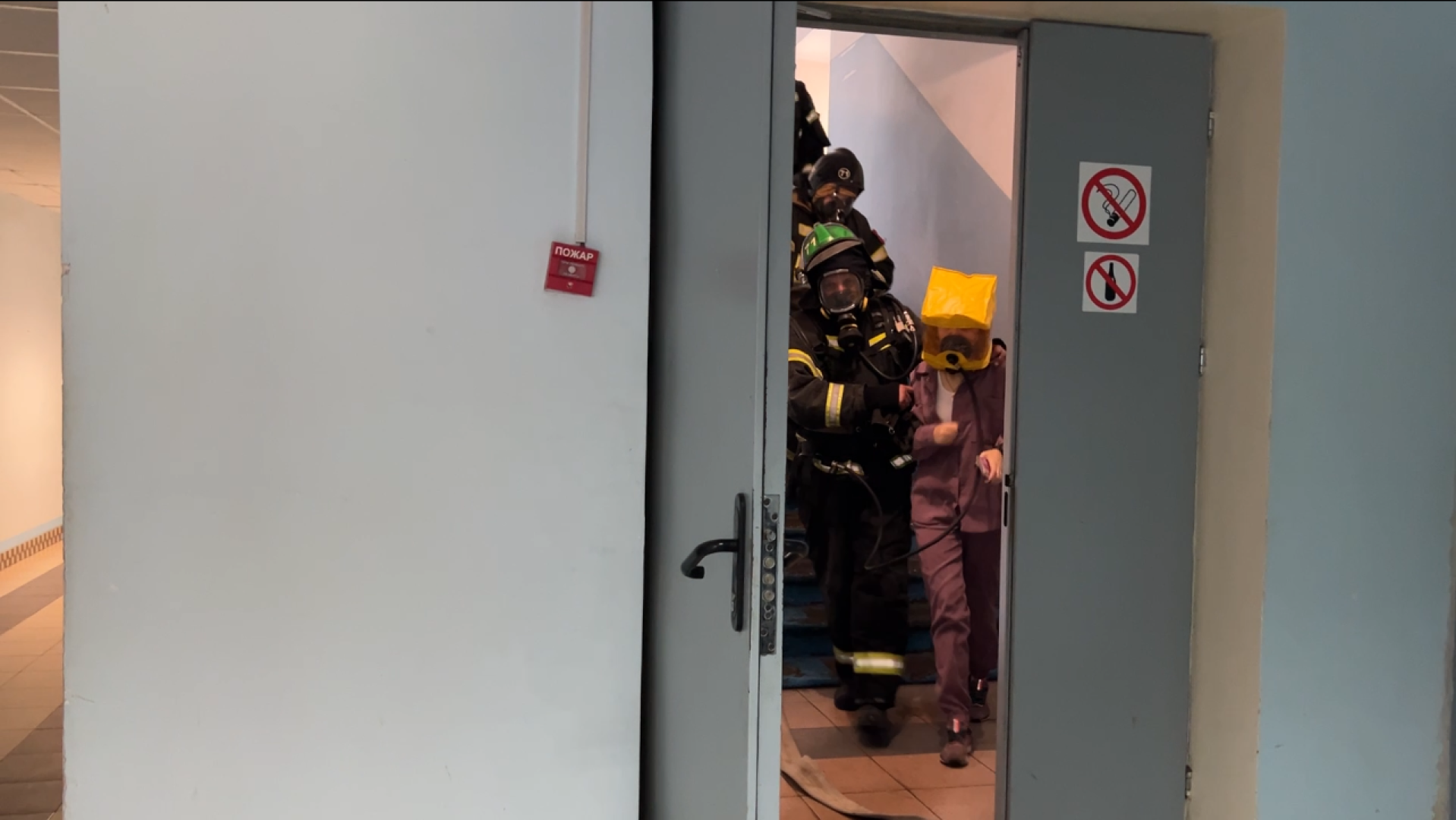 химки, эвакуация, тренировочная эвакуация,