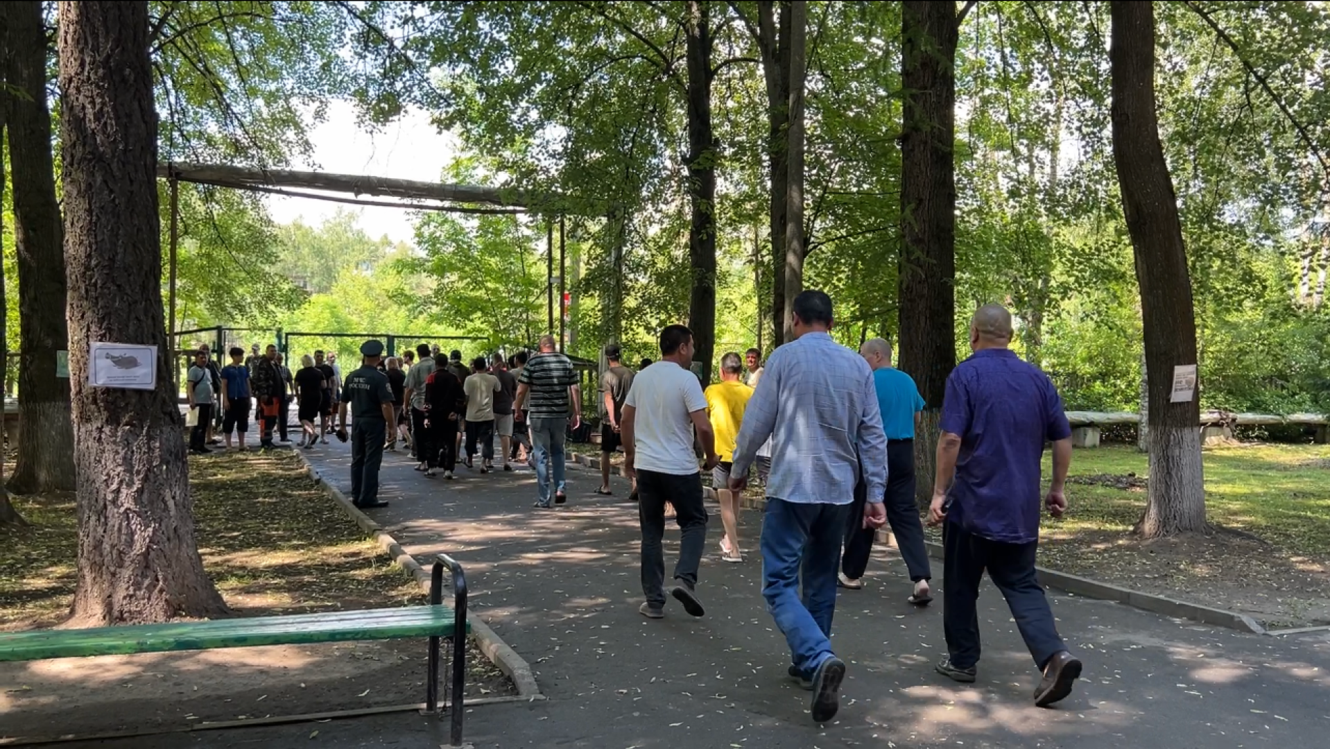 химки, эвакуация, тренировочная эвакуация,