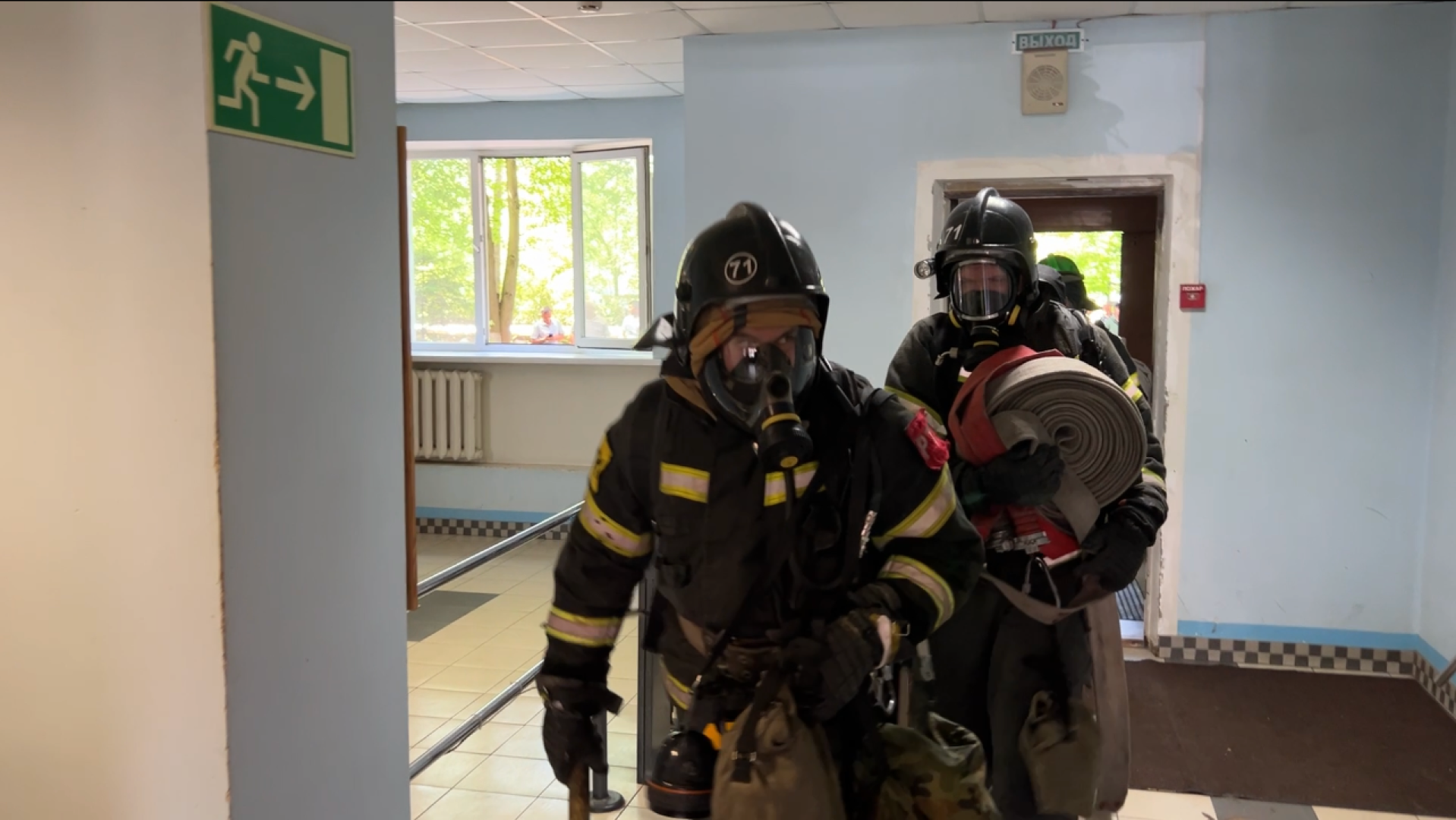 химки, эвакуация, тренировочная эвакуация,