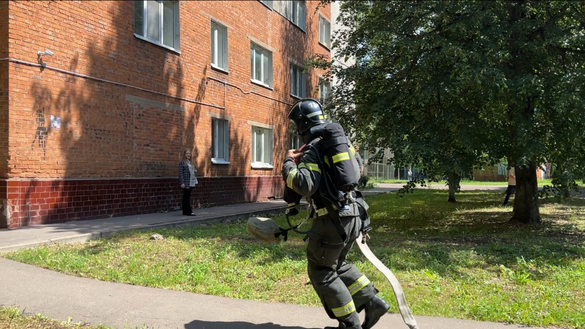 химки, эвакуация, тренировочная эвакуация,