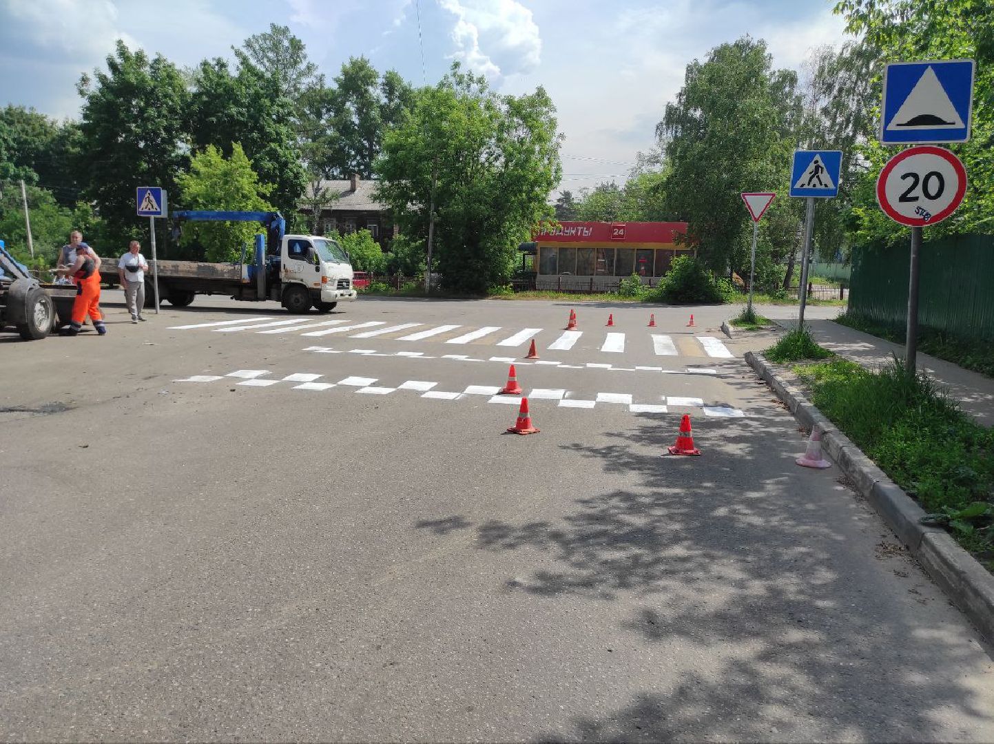 дорожная разметка, мбу городское хозяйство, Добродел, искусственные дорожные неровности,