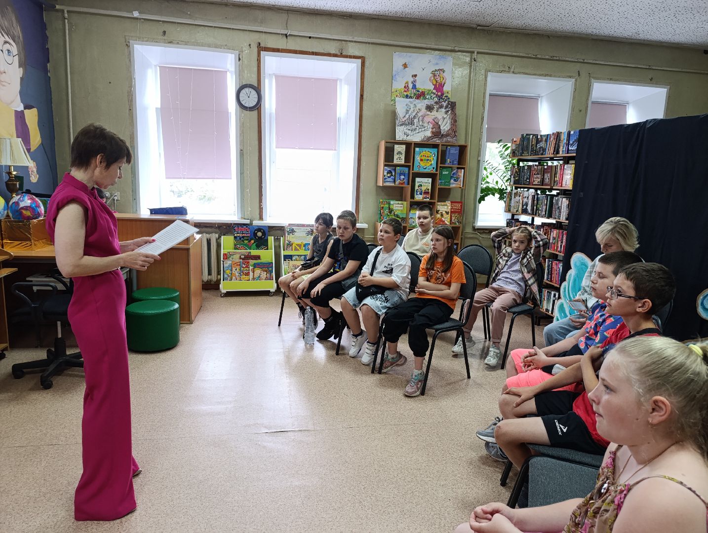 Бронницы, Библиотека, Своя игра, Вспоминая Пушкина, Игра посвященная Пушкину, Школьники Бронниц,